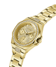 GW0777L2 GUESS Ladies Gold Tone Multi-function Watch lifestyle angle