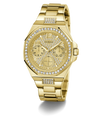 GW0777L2 GUESS Ladies Gold Tone Multi-function Watch angle