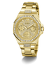 GW0777L2 GUESS Ladies Gold Tone Multi-function Watch angle