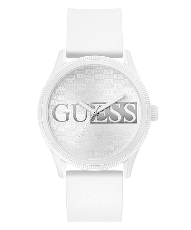 GW0780G1 GUESS Mens White Analog Watch