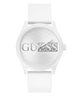 GW0780G1 GUESS Mens White Analog Watch