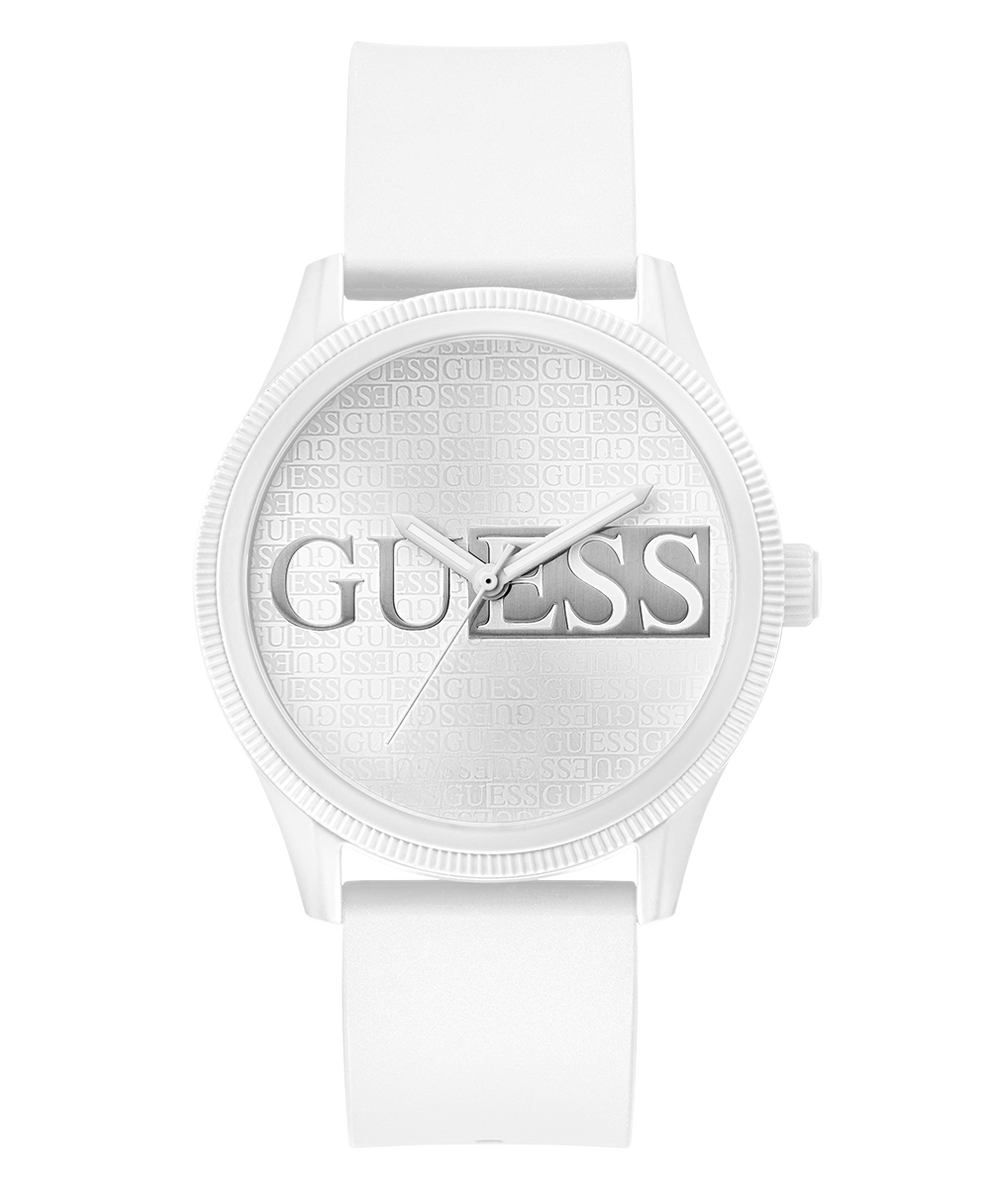 GW0780G1 GUESS Mens White Analog Watch