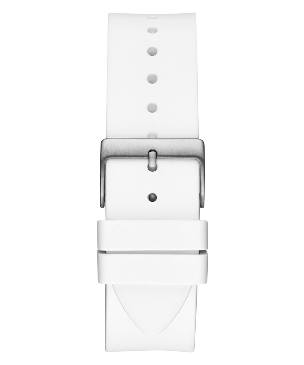 GW0780G1 GUESS Mens White Analog Watch back view