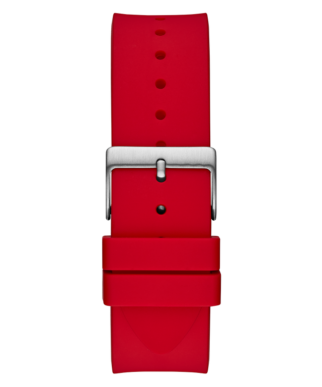 GW0780G2 GUESS Mens Red Analog Watch back view