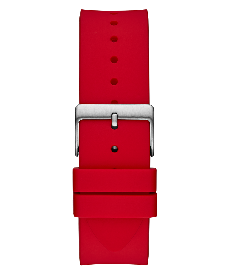 GW0780G2 GUESS Mens Red Analog Watch back view