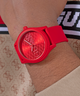 GW0780G2 GUESS Mens Red Analog Watch lifestyle