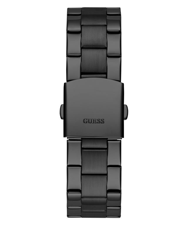 GW0782G2 GUESS Mens Black Analog Watch back view