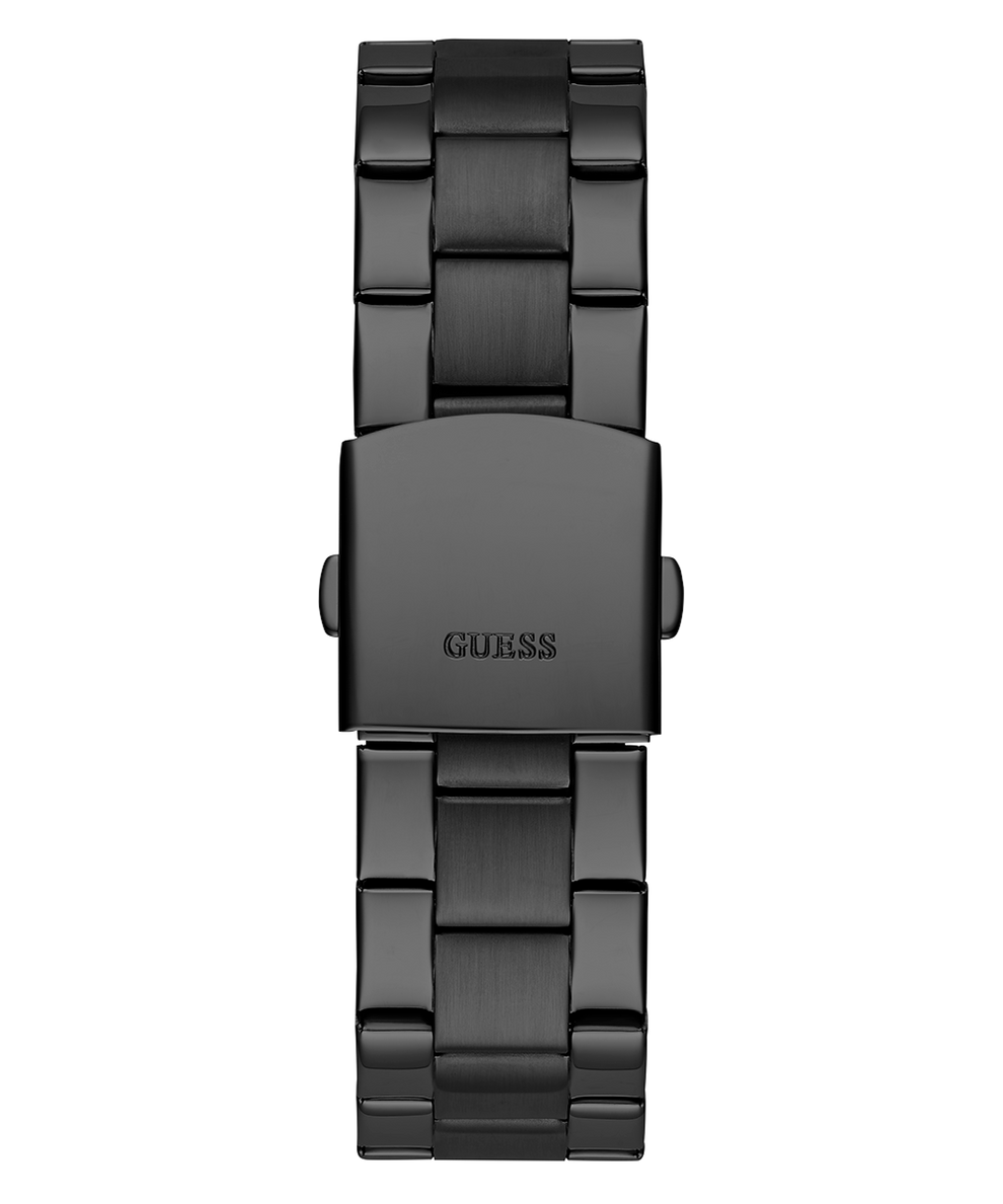 GW0782G2 GUESS Mens Black Analog Watch back view