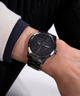 GW0782G2 GUESS Mens Black Analog Watch lifestyle watch on wrist