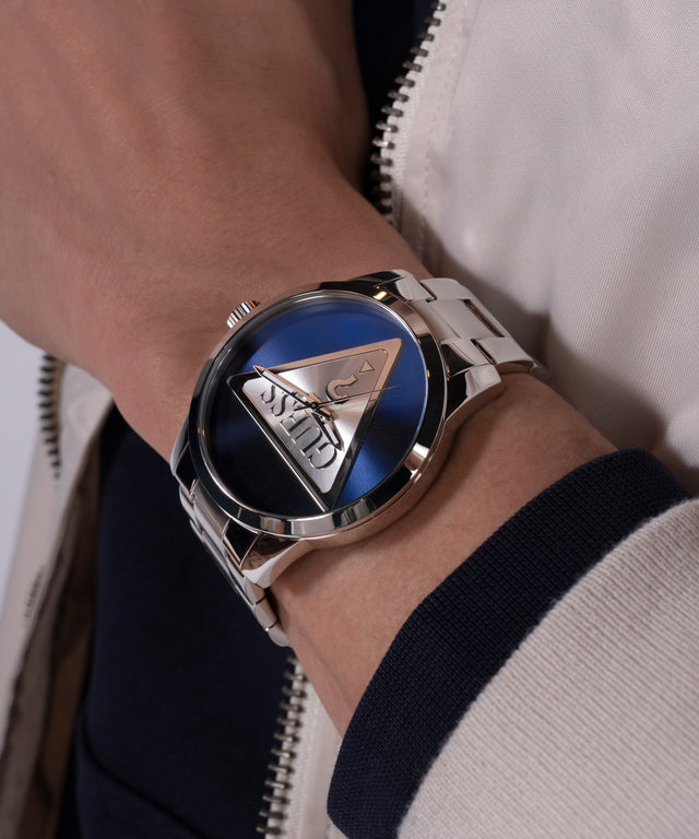 Guess Men's Orologio analogico digale automatico con cinturino Guess Men's Orologio analogico digale automatico con cinturino