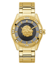 GW0783G1 GUESS Mens Gold Tone Analog Watch