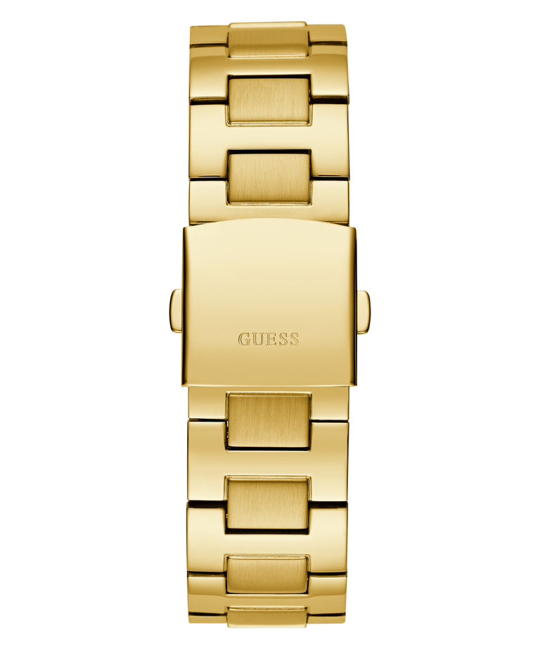 GW0785G2 GUESS Mens Gold Tone Multi-function Watch back