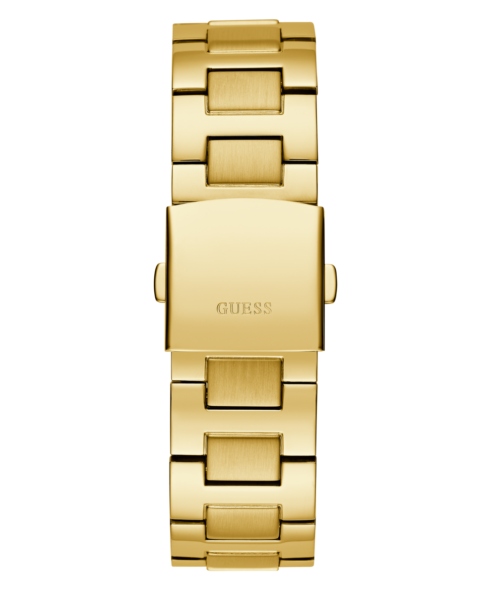 GW0785G2 GUESS Mens Gold Tone Multi-function Watch back