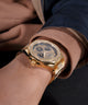 GW0785G2 GUESS Mens Gold Tone Multi-function Watch watch on model