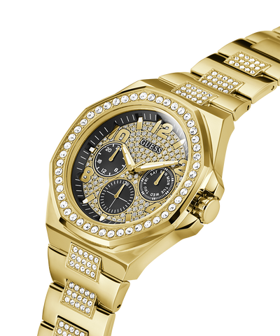 GW0785G2 GUESS Mens Gold Tone Multi-function Watch lifestyle