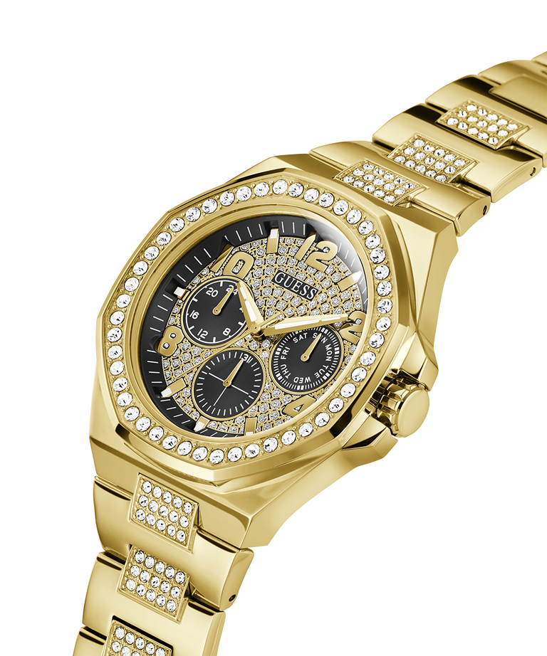 GW0785G2 GUESS Mens Gold Tone Multi-function Watch lifestyle