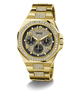 GW0785G2 GUESS Mens Gold Tone Multi-function Watch angle