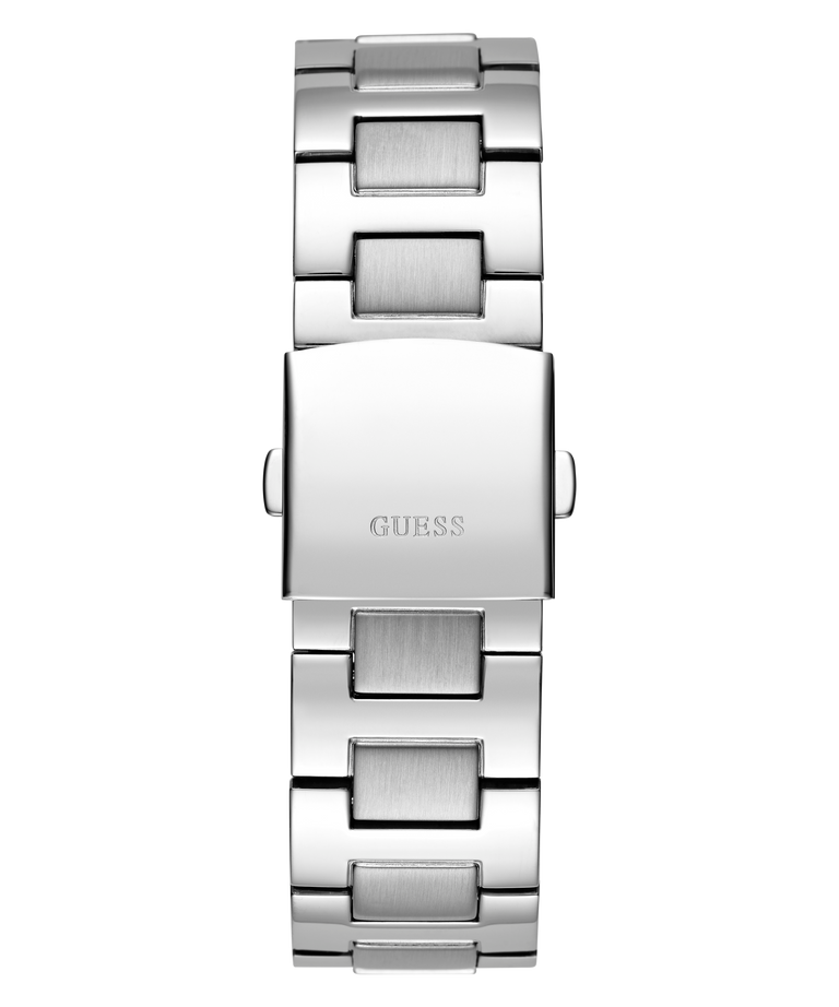 GW0785G3 GUESS Mens Silver Tone Multi-function Watch back