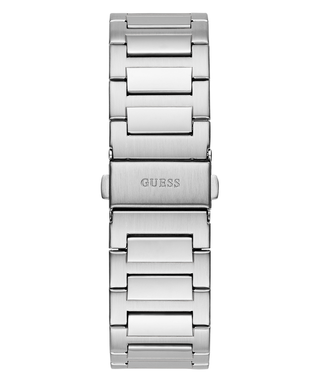 GW0789G1_ GUESS Mens Silver Tone Analog Watch back