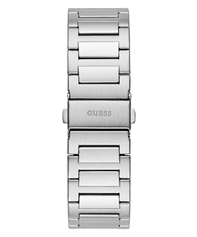 GW0789G1_ GUESS Mens Silver Tone Analog Watch back