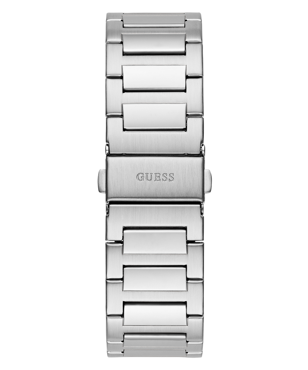 GW0789G1_ GUESS Mens Silver Tone Analog Watch back