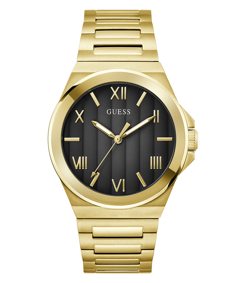 GW0789G2 GUESS Mens Gold Tone Analog Watch