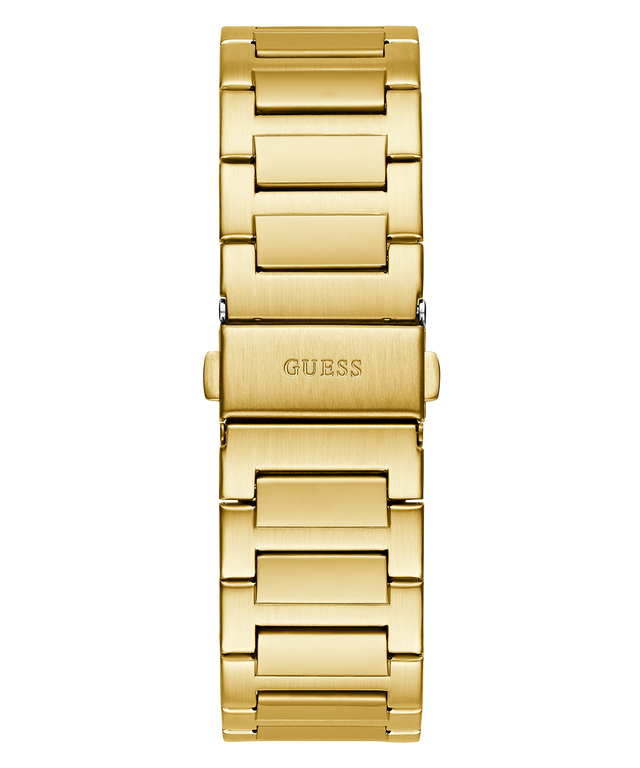 GW0789G2 GUESS Mens Gold Tone Analog Watch back