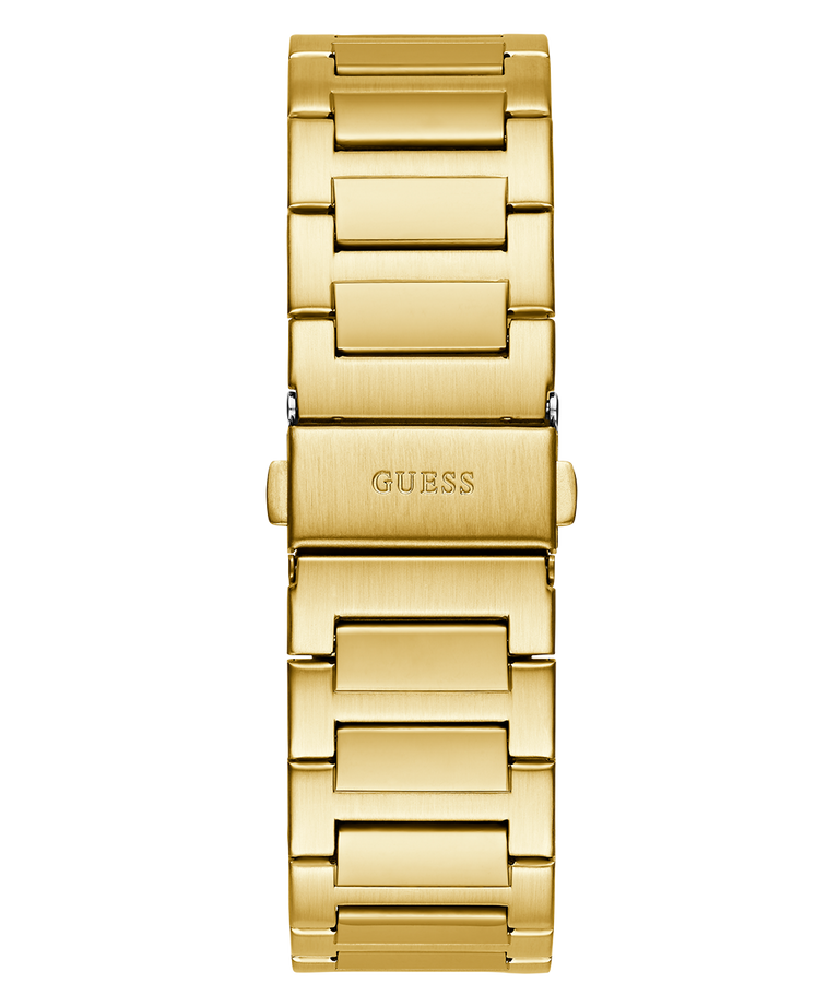 GW0789G2 GUESS Mens Gold Tone Analog Watch back