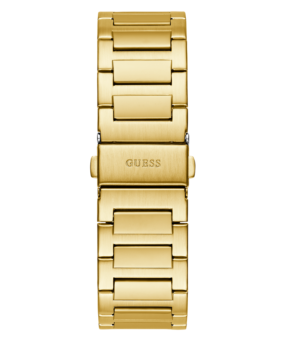 GW0789G2 GUESS Mens Gold Tone Analog Watch back