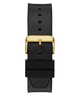 GW0791G1 GUESS Mens Black 2-Tone Multi-function Watch back view