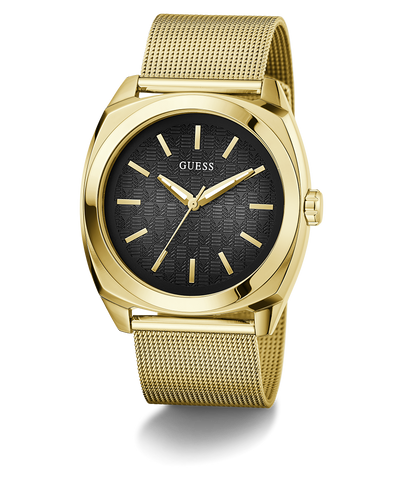 GW0794G2 GUESS Mens Gold Tone Analog Watch angle