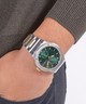 GW0795G1 GUESS Mens Silver Tone Multi-function Watch lifestyle watch on arm