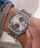 GW0795G2 GUESS Mens 2-Tone Silver Tone Multi-function Watch watch on wrist