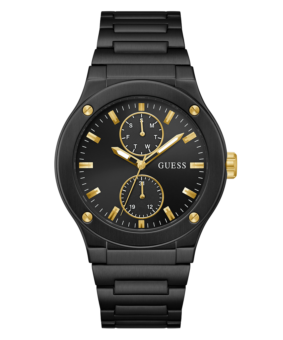 GW0795G3 GUESS Mens Black Multi-function Watch