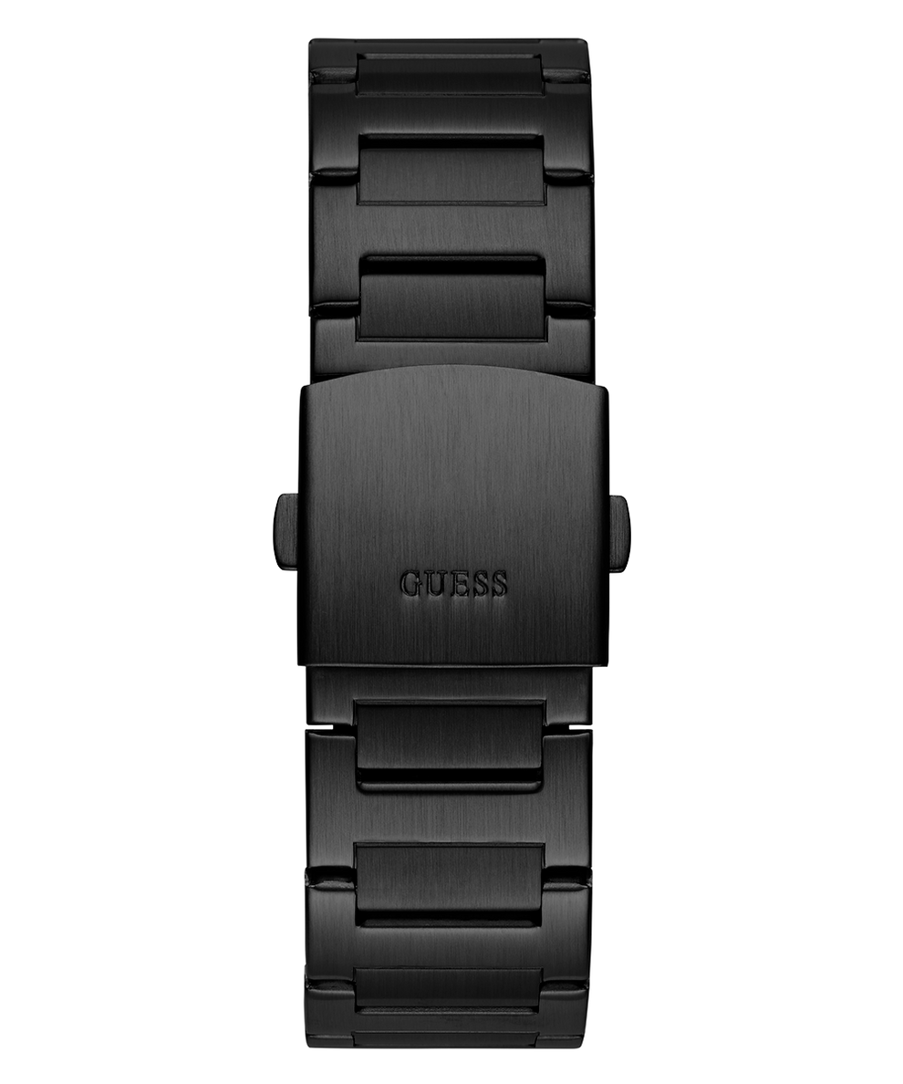 GW0795G3 GUESS Mens Black Multi-function Watch back