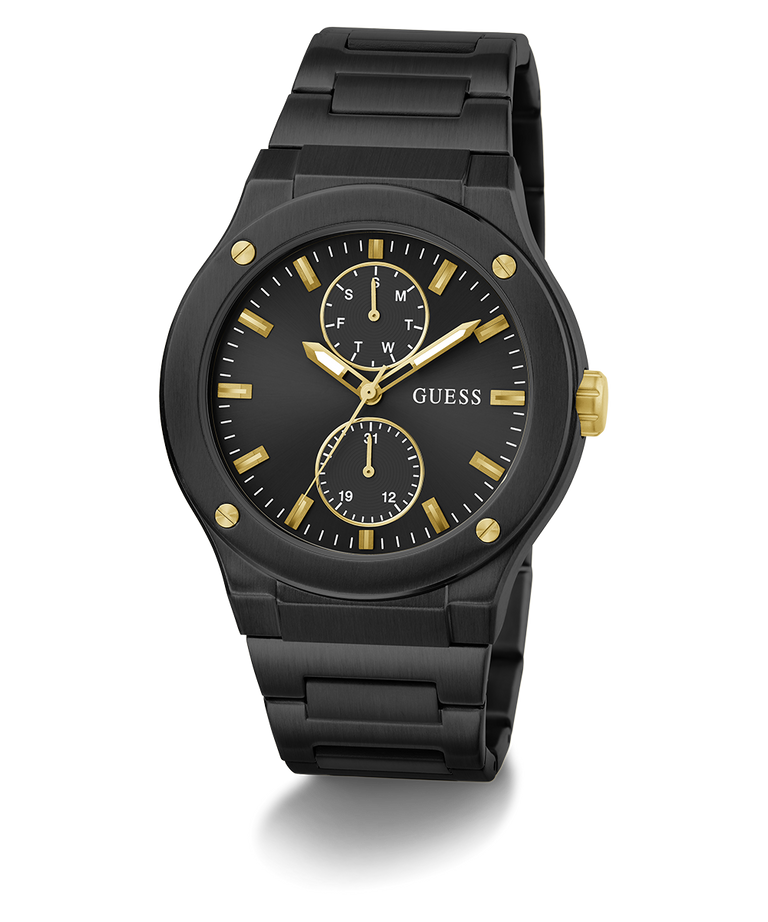 GW0795G3 GUESS Mens Black Multi-function Watch angle