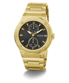 GW0795G4 GUESS Mens Gold Tone Multi-function Watch angle