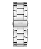 GW0796G1 GUESS Mens Silver Tone Multi-function Watch back view