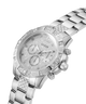 GW0796G1 GUESS Mens Silver Tone Multi-function Watch lifestyle angle