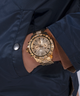 GW0796G2 GUESS Mens Gold Tone Multi-function Watch lifestyle