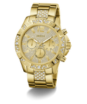 GW0796G2 GUESS Mens Gold Tone Multi-function Watch angle