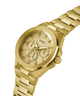 GW0798G2 GUESS Mens Gold Tone Multi-function Watch lifestyle angle