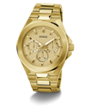 GW0798G2 GUESS Mens Gold Tone Multi-function Watch angle