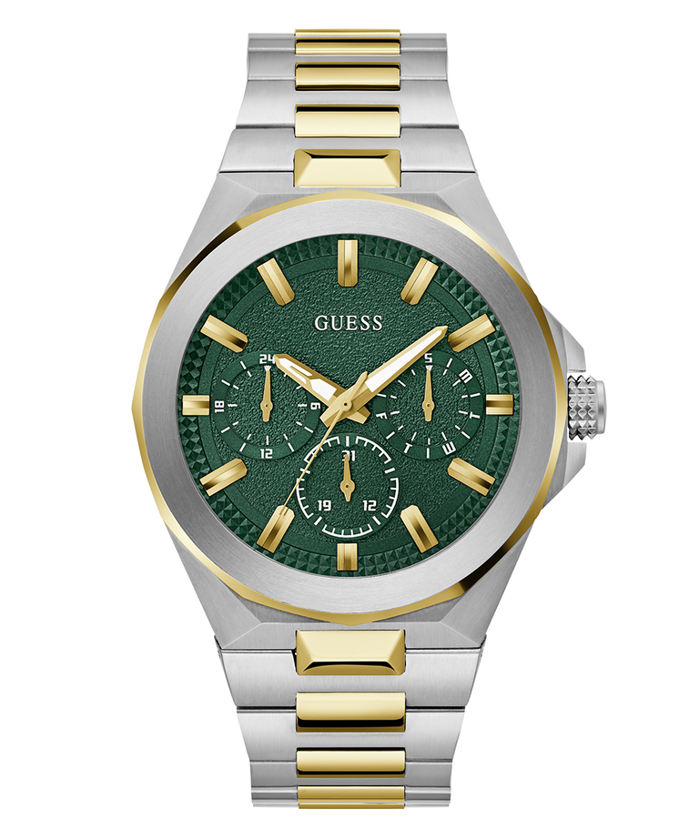 GW0798G3 GUESS Mens 2-Tone Multi-function Watch