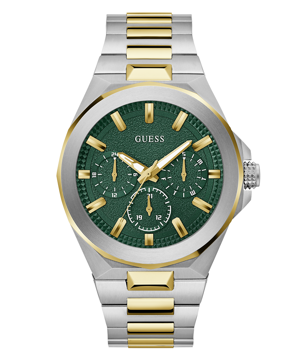 GW0798G3 GUESS Mens 2-Tone Multi-function Watch