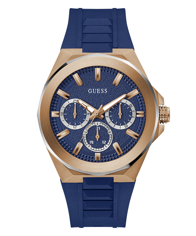 GW0799G2 GUESS Mens Blue 2-Tone Multi-function Watch