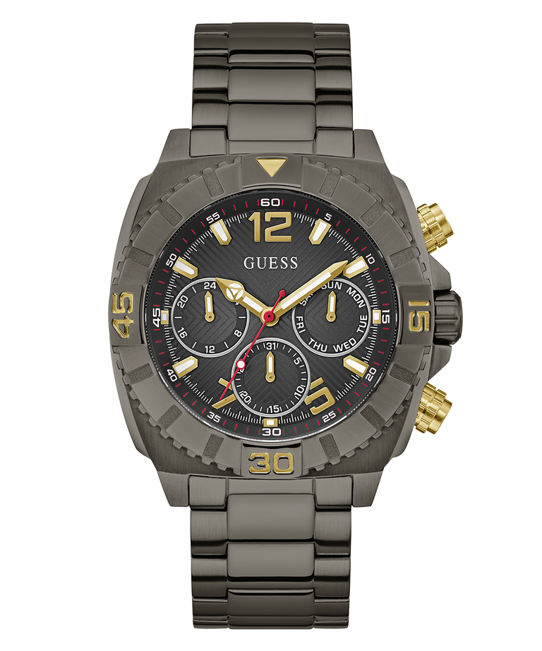 GW0800G2 GUESS Mens Gunmetal Multi-function Watch