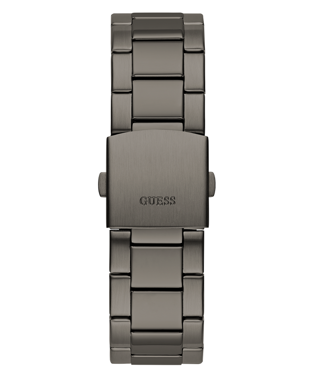 GW0800G2 GUESS Mens Gunmetal Multi-function Watch back