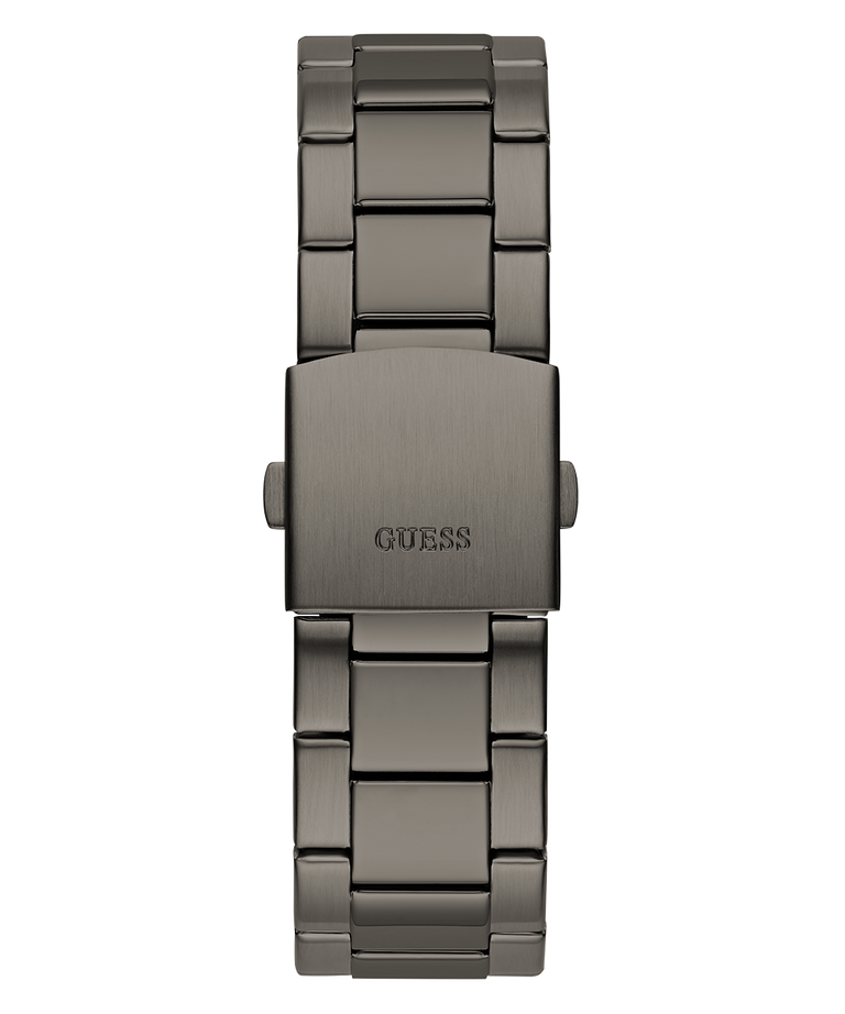 GW0800G2 GUESS Mens Gunmetal Multi-function Watch back