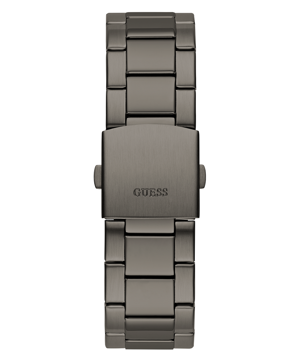 GW0800G2 GUESS Mens Gunmetal Multi-function Watch back